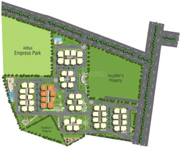 Project Image of 1950 Sq.ft 3 BHK Apartment / Flat for sale in Shaikpet for Rs. 18500001