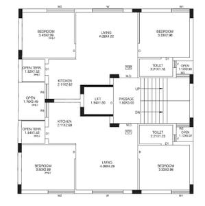 Project Image of 512.79 - 521.19 Sq.ft 2 BHK Apartment for buy in Shaligram Green Apple