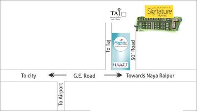 Project Image of 566.0 - 4306.0 Sq.ft Residential Plot Plot for buy in Avinash Magneto Signature Homes 1