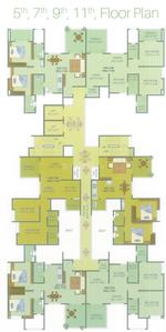 Project Image of 502.24 - 595.57 Sq.ft 2 BHK Apartment for buy in Nirman Altius Wing C