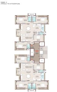 Project Image of 1027.95 - 1610.17 Sq.ft 3 BHK Apartment for buy in Shreeji Tulsi Imperia