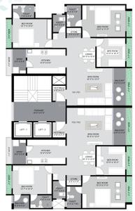 Project Image of 913.96 - 1161.96 Sq.ft 3 BHK Apartment for buy in Shreeji Two Phase 2
