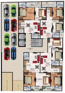 Project Image of 987.0 - 1257.0 Sq.ft 2 BHK Apartment for buy in Royal Residency