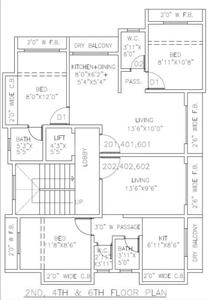 Project Image of 395.47 - 508.38 Sq.ft 1 BHK Apartment for buy in Avighna Krupa
