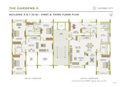 Project Image of 2581.08 - 3295.8 Sq.ft 4 BHK Apartment for buy in Shreno The Gardens II