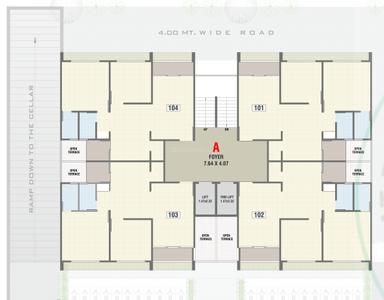 Project Image of 0.0 - 652.51 Sq.ft 2 BHK Apartment for buy in Vijay Harihar Avenue
