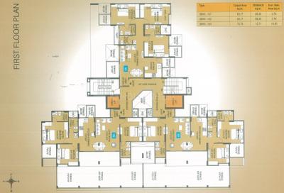 Project Image of 926.0 - 938.0 Sq.ft 3 BHK Apartment for buy in JN Adi Amma Bliss C Wing