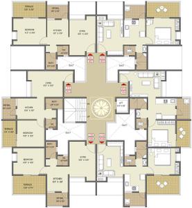 Project Image of 607.0 - 766.0 Sq.ft 1 BHK Apartment for buy in Royal Gardenia