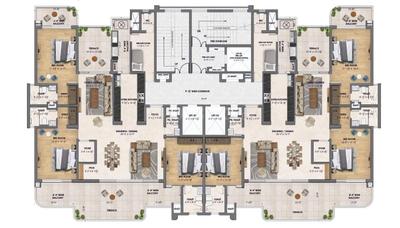 Project Image of 3284.0 - 4769.0 Sq.ft 3 BHK Apartment for buy in Vamana Riseonic