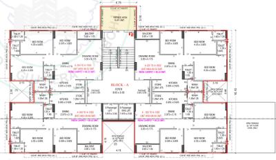 Project Image of 2070 Sq.ft 3 BHK Apartment / Flat for sale in Vastral for Rs. 6600000