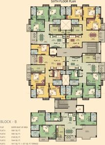 Project Image of 1331.0 - 2195.0 Sq.ft 2 BHK Apartment for buy in Gajpati Eureka Heights