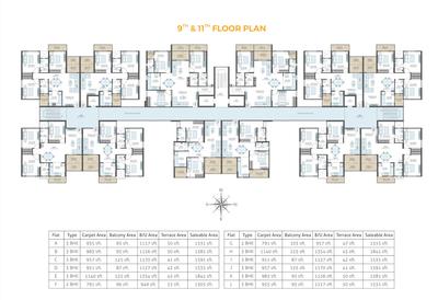 Project Image of 997.0 - 1858.0 Sq.ft 2 BHK Apartment for buy in Platinum