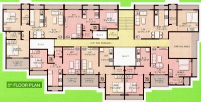 Project Image of 486.0 - 490.0 Sq.ft 2 BHK Apartment for buy in Saket Iris