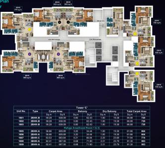 Project Image of 664.0 - 1115.0 Sq.ft 2 BHK Apartment for buy in Saheel I Trend
