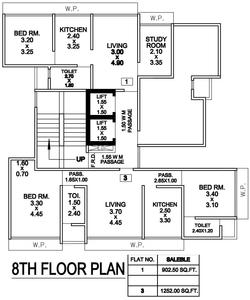 Project Image of 695.0 - 1252.0 Sq.ft 1 BHK Apartment for buy in K. Bhatia Rajal Classic