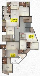 Project Image of 1239.0 - 2679.0 Sq.ft 2 BHK Apartment for buy in Asset Rangoli