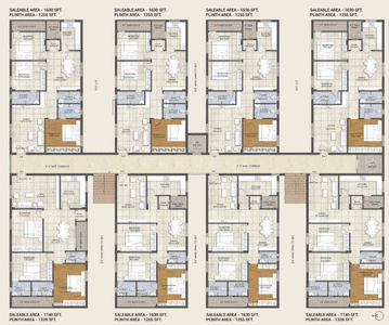 Project Image of 1630.0 - 1740.0 Sq.ft 3 BHK Apartment for buy in Prathista Homes