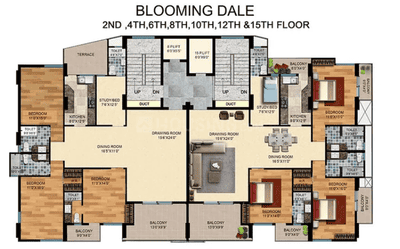 Project Image of 2203.0 - 4330.0 Sq.ft 2.5 BHK Apartment for buy in Vibgyor Pristine Paradise