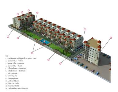 Project Image of 2356.0 - 3323.0 Sq.ft 3 BHK Apartment for buy in Aakar Casa Grande