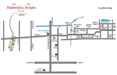 Project Image of 766.0 - 1547.0 Sq.ft 2 BHK Apartment for buy in Mahendra Ample Park