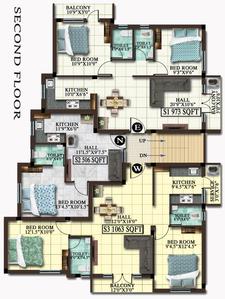 Project Image of 506.0 - 1063.0 Sq.ft 1 BHK Apartment for buy in MP Avni