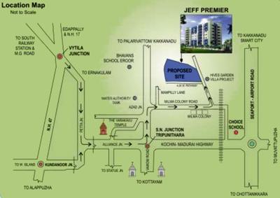 Project Image of 1191.0 - 1444.0 Sq.ft 2 BHK Apartment for buy in Jeff Premier