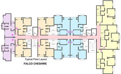 Project Image of 312.0 - 519.0 Sq.ft 1 BHK Apartment for buy in Falco Cheshire