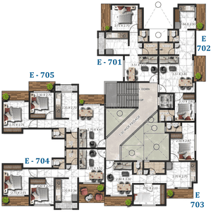 Project Image of 469.0 - 831.0 Sq.ft 1 RK Apartment for buy in SP Residency