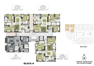 Project Image of 977.0 - 1420.0 Sq.ft 2 BHK Apartment for buy in LML Luxe One