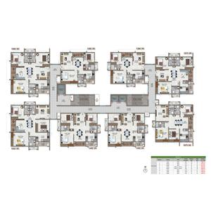 Project Image of 1280.04 - 2730.0 Sq.ft 2 BHK Apartment for buy in Aparna Serenity