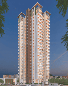 Project Image of 660.0 - 1350.0 Sq.ft 2 BHK Apartment for buy in Shreenath Equinox Tower