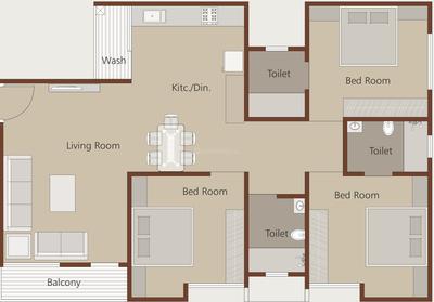 Project Image of 710.0 - 970.0 Sq.ft 2 BHK Apartment for buy in Nirav Madhav Resi Cum Plaza Phase 2