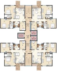 Project Image of 1115.0 - 2375.0 Sq.ft 2 BHK Apartment for buy in Jaypee Krescent Homes