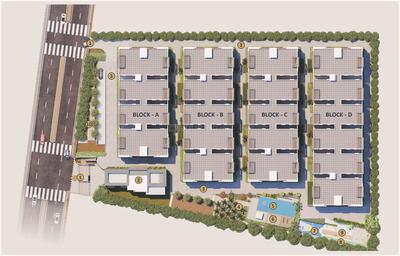 Project Image of 1168.0 - 1560.0 Sq.ft 2 BHK Apartment for buy in Sunshine Green Meadows