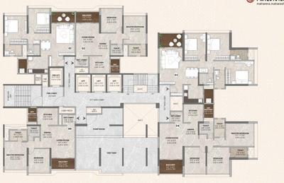 Project Image of 783.0 - 1110.0 Sq.ft 2 BHK Apartment for buy in Venkatesh Serenique Phase 1