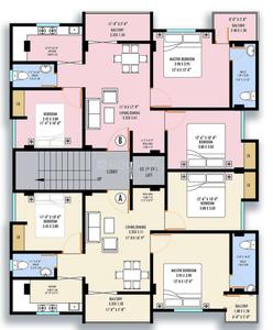 Project Image of 983.0 - 1195.0 Sq.ft 3 BHK Apartment for buy in Khushi Amulya Enclave