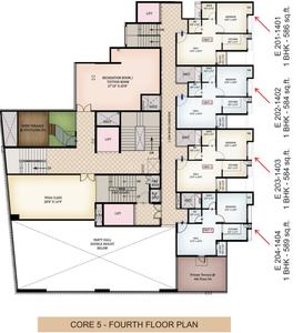 Project Image of 969.0 - 1457.0 Sq.ft 2 BHK Apartment for buy in Sidharth Crown