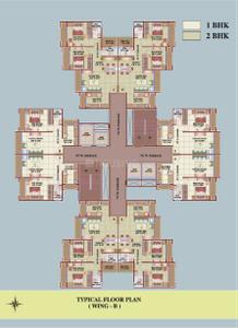 Project Image of 669 Sq.ft 1 BHK Apartment / Flat for sale in Palava Phase 1 for Rs. 4000000