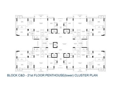 Project Image of 1896.82 - 3401.29 Sq.ft 4 BHK Apartment for buy in Radhikesh Trogon Centre Court
