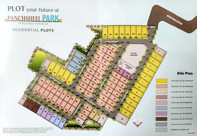 Project Image of 1076.39 - 1614.59 Sq.ft Residential Plot Plot for buy in Panchsheel Park Phase 3