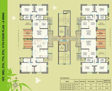 Project Image of 455.86 - 1108.8 Sq.ft 1 BHK Apartment for buy in Global Serenity