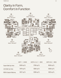 Project Image of 1796.0 - 1939.0 Sq.ft 3 BHK Apartment for buy in Disha Symphony Heights