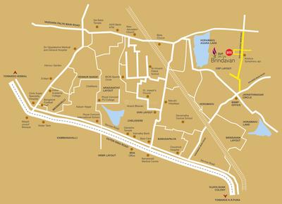 Project Image of 1081.0 - 1225.0 Sq.ft 2 BHK Apartment for buy in SVP Sri Sai Brindavan