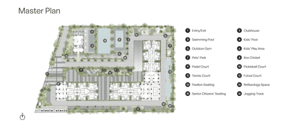 Project Image of 1084.0 - 1277.0 Sq.ft 3 BHK Apartment for buy in Assetz KVN Niwa And Neo