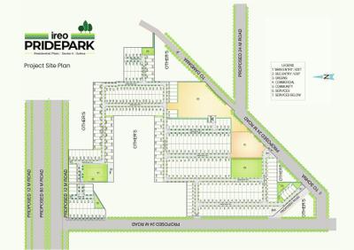 Ireo Pride Park Layout Plan 1