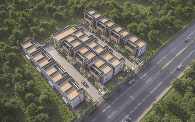 Project Image of 1082.85 - 1196.73 Sq.ft 4 BHK Villa for buy in Jalaram Neelkanth Villa