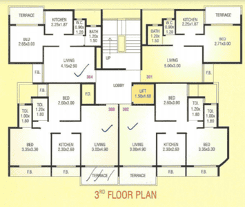 Project Image of 281.48 - 399.02 Sq.ft 1 BHK Apartment for buy in Shree Sai Hari Om