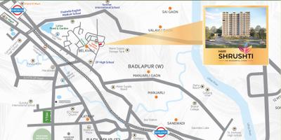 Project Image of 355.53 - 530.88 Sq.ft 1 BHK Apartment for buy in Hari Shrushti