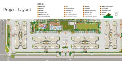 Project Image of 788.02 - 826.0 Sq.ft 3 BHK Apartment for buy in Adani Amogha