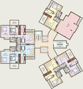 Project Image of 411.0 - 636.0 Sq.ft 1 BHK Apartment for buy in Charms Heights Phase I B1 And B4